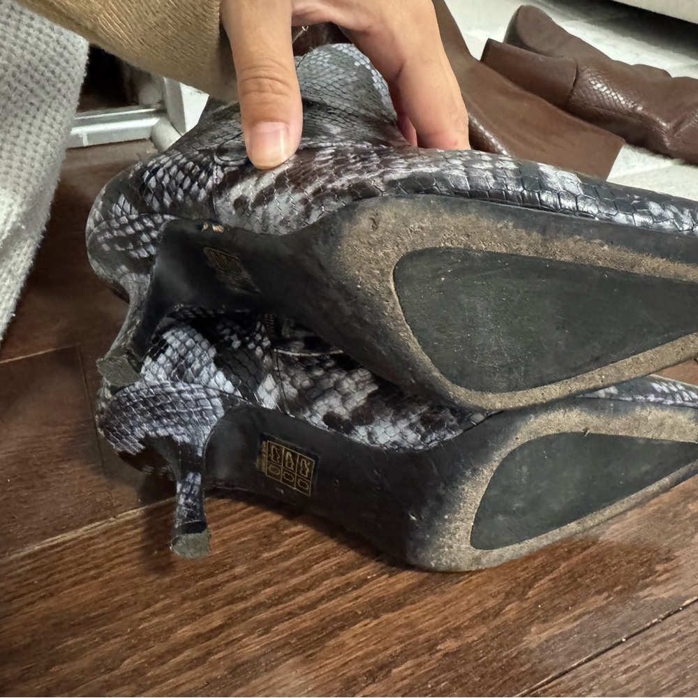 Anine Bing Python Booties - image 3